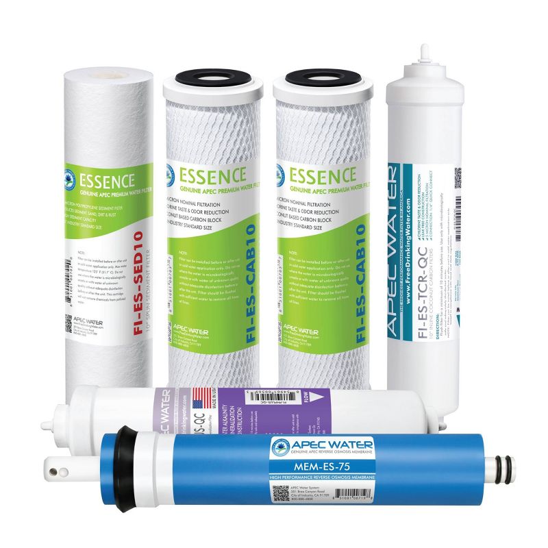 APEC Water Systems Replacement Filters for APEC Water Reverse Osmosis Systems - FILTER-MAX-ESPH, 1 of 7