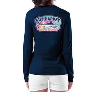 Guy Harvey Women's Graphic Long Sleeve T-Shirt - 1 of 3