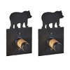 Park Designs Wild Woods Bear Single Hook - Set of 2 - 4 of 4