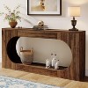 Tribesigns 63" Sofa Entryway Console Table - 2 of 4