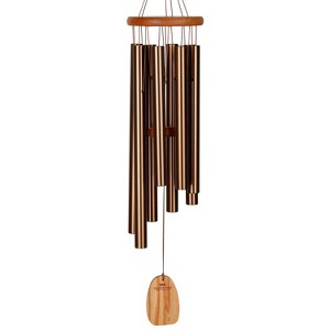 Woodstock Wind Chimes Signature Collection, Chimes of Jerusalem, 29" Bronze Wind Chime JRWBR - 1 of 4