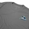 Men's Northern Vermont University Men's Sport Active T-Shirt Left Chest Logo - 4 of 4