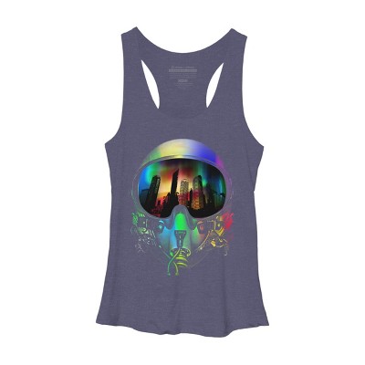 Women's Design By Humans The Pilot By clingcling Racerback Tank Top
