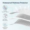Waterproof Mattress Protector, Mattress Pad with Elastic Straps and Buttons Fits to 6-18 Inch - 4 of 4