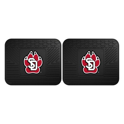 NCAA University of South Dakota State Jackrabbits Vinyl Utility Mat Set - 2pc