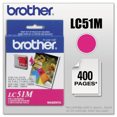 Brother LC51M Innobella Ink Magenta