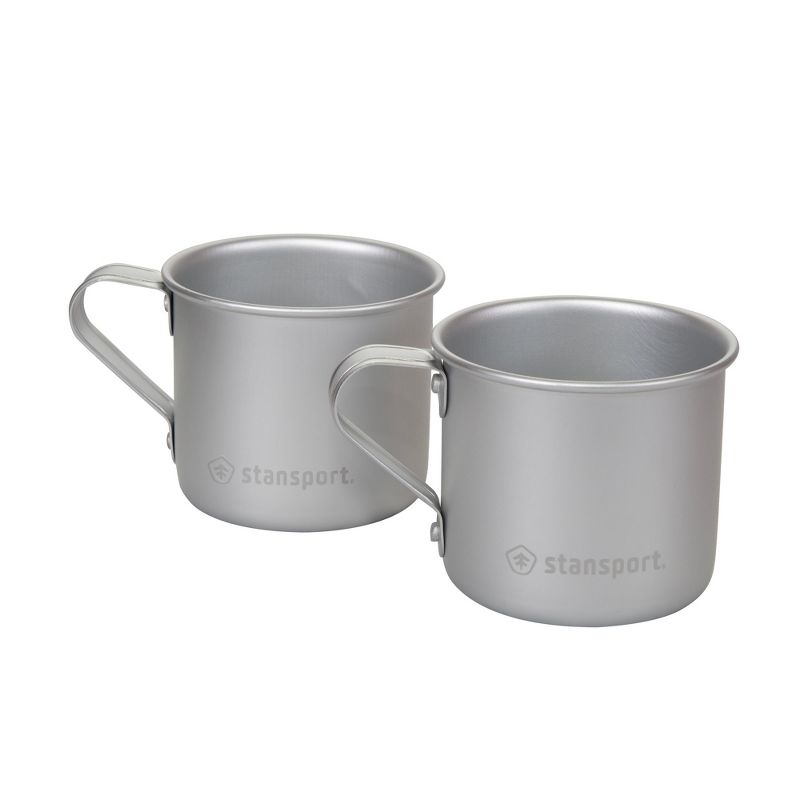 Stansport 12 Ounce Aluminum Drink Cups - 2 Pack, 1 of 8