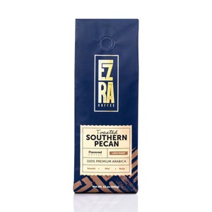 Ezra Coffee Toasted Southern Pecan- Whole Beans Light Roast Coffee - 12oz - 1 of 4