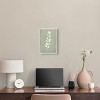 Art Remedy Linen Leaf Screen II Minimalistic Botanical and Floral Art Prints Framed - 2 of 4