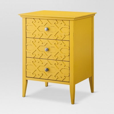 target yellow nightstand