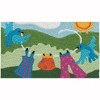 Jellybean The Heist Doormat, 20" x 30" – Humorous Raccoon-Themed Accent Rug for Entryways, Mudrooms, or Porches - 2 of 3