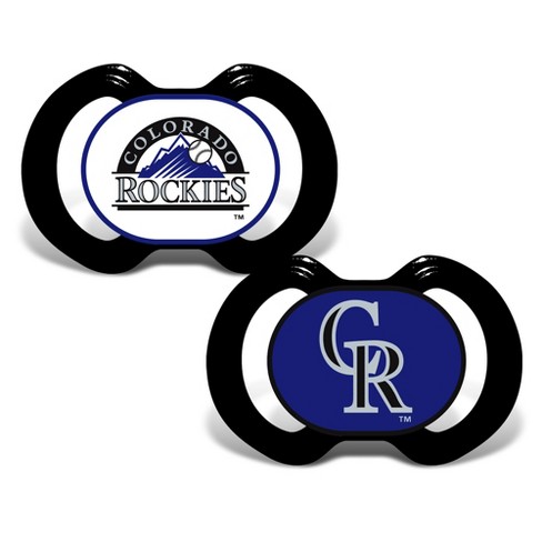 BabyFanatic Pacifier 2-Pack - MLB Colorado Rockies - Officially