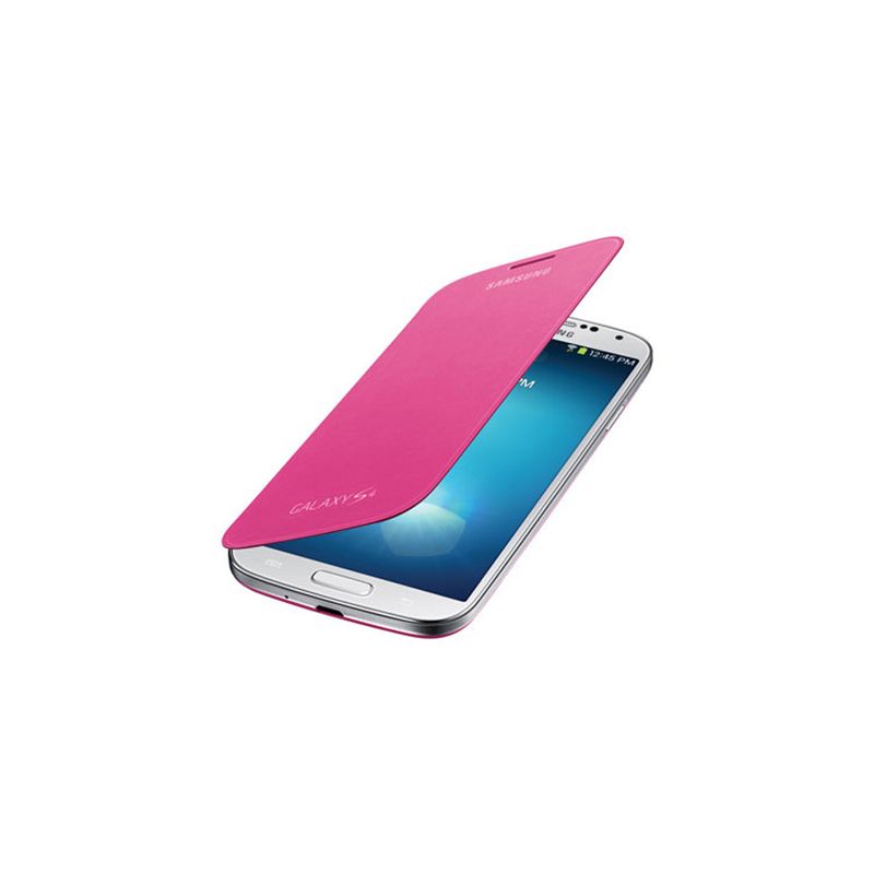 OEM Samsung Flip Cover for Samsung Galaxy S4 (Pink), 1 of 4