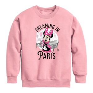 Boys' - Disney - Mickey & Friends Graphic Long Sleeve Fleece Sweatshirt - 1 of 3