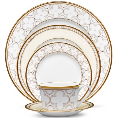 Noritake Trefolio Gold 5-Piece Place Setting