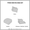 NicBex 7 Piece Polyester King Stripe Bed Set with Printed Bed Sheets,Comfort Sheets Set for Bedroom - 3 of 4