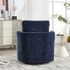 GDFStudio Cephira Modern Chenille Upholstered Swivel Chair - 4 of 4