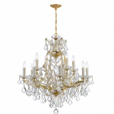 Crystorama Lighting Maria Theresa 13 - Light Chandelier in  Gold