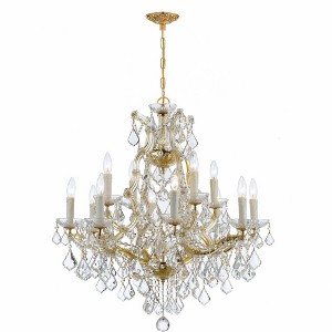 Crystorama Lighting Maria Theresa 13 - Light Chandelier in  Gold - 1 of 2