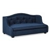 LAOTIES 35" Tufted Wingback Pet Sofa Bed,Medium Dog Couch,Performance Velvet,High-Density Foam Lounge For Small And Medium Pets - 3 of 4