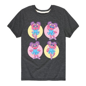Boys' - Sesame Street - Abby Grid Short Sleeve Graphic T-Shirt - 1 of 4