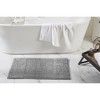 Granada 100% Cotton Tufted Solid Non-Slip Backing 3 Piece Bath Rug Set - Better Trends - image 2 of 4