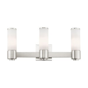 Livex Lighting Weston 3 - Light Vanity in  Brushed Nickel - 1 of 1