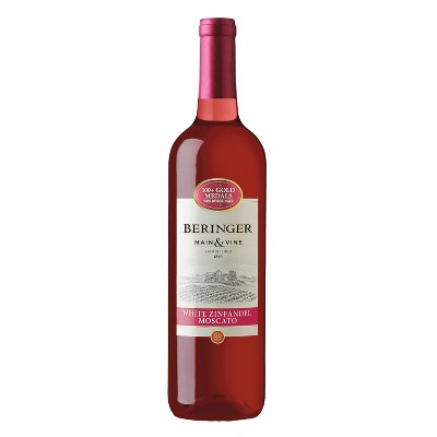 Beringer White Zinfandel Moscato Wine - 750ml Bottle