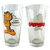 Garfield Cat I Hate Mondays 16oz Pint Drinking Glass Tumbler Clear - 2 of 4