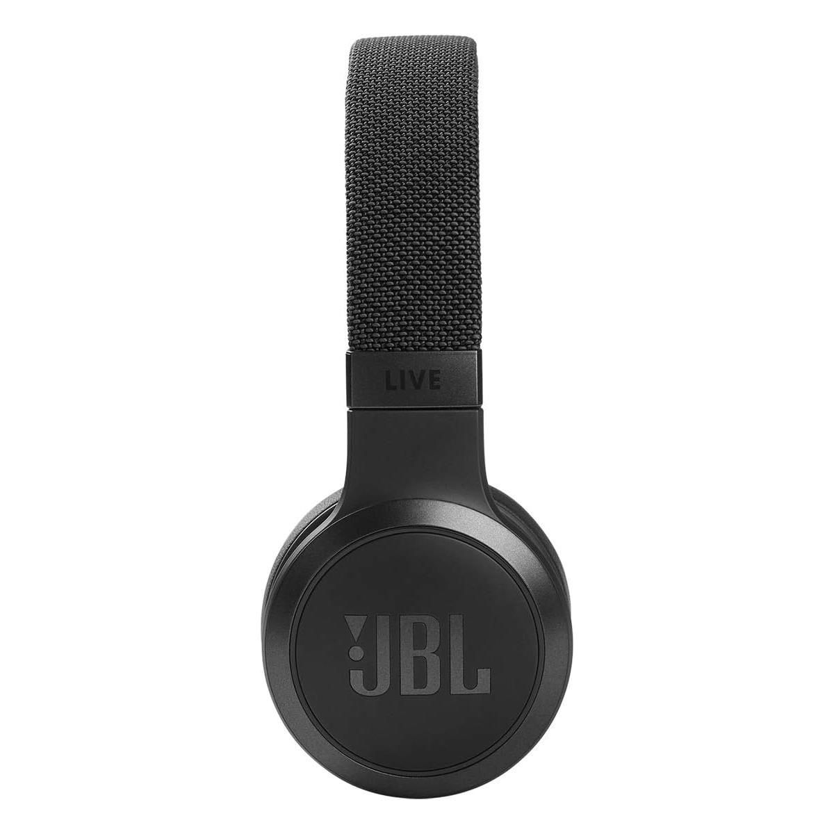Refurbished: JBL Live 460NC Wireless On-Ear Noise Cancelling Headphones with Voice Control Black - Manufacturer refurbished - thumbnail 4