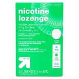 Nicotine 4mg Lozenge Stop Smoking Aid - Mint - up & up™