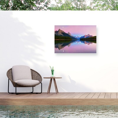 "Maligne Lake" Outdoor Canvas
