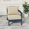 WestinTrends  Avalon Outdoor Patio HDPE Right Arm Facing Sectional Corner Club Chair with Patio Cushions - 2 of 4