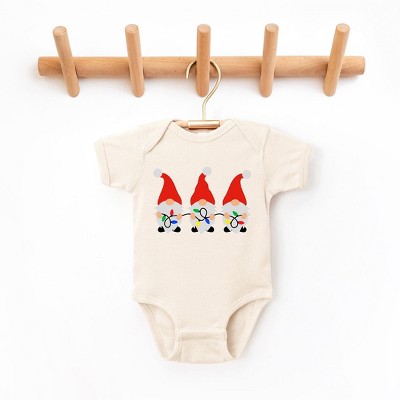 The Juniper Shop Gnome Lights Baby Bodysuit