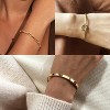 Reoxvo 14K Gold Plated Bangle Cuff Bracelets for Women Non Tarnish Gold Bracelet Stack Jewelry Set for Women Trendy - 4 of 4