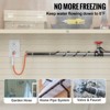 VEVOR Self-Regulating Pipe Heating Cable, 120-feet 5W/ft Heat Tape for Pipes Freeze Protection, Protects PVC Hose, Metal and Plastic Pipe - 3 of 4