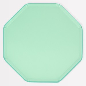 Meri Meri Sea Foam Green Dinner Plates (Pack of 8) - 1 of 4
