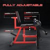 Leg Extension and Curl Machine, Lower Body Special Leg Machine for Home Gym, Adjustable Leg Exercise Bench, Leg Rotary Extension for Thigh - 2 of 4