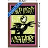 Trends International Disney The Nightmare Before Christmas - Worst Nightmare Framed Wall Poster Prints - 3 of 4
