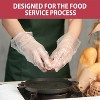 Bison Life Long Cuff Disposable Poly Gloves 12.5" for Food Prep, Cooking, Cleaning - OSFM - 1050ct - 2 of 4