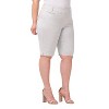 Rekucci Curvy Woman Ease into Comfort Pull-On Modern City Shorts with Tummy Control and Real Pockets - 3 of 4