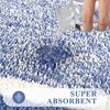 BAGOKIE 3 Piece Microfiber Bathroom Rug Set - 3 of 4