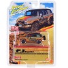 2007 Toyota FJ Cruiser Gray w/Stripes (Muddy Version) w/Roofrack Ltd Ed to 4800 pcs 1/64 Diecast Model Car by Johnny Lightning - 3 of 3