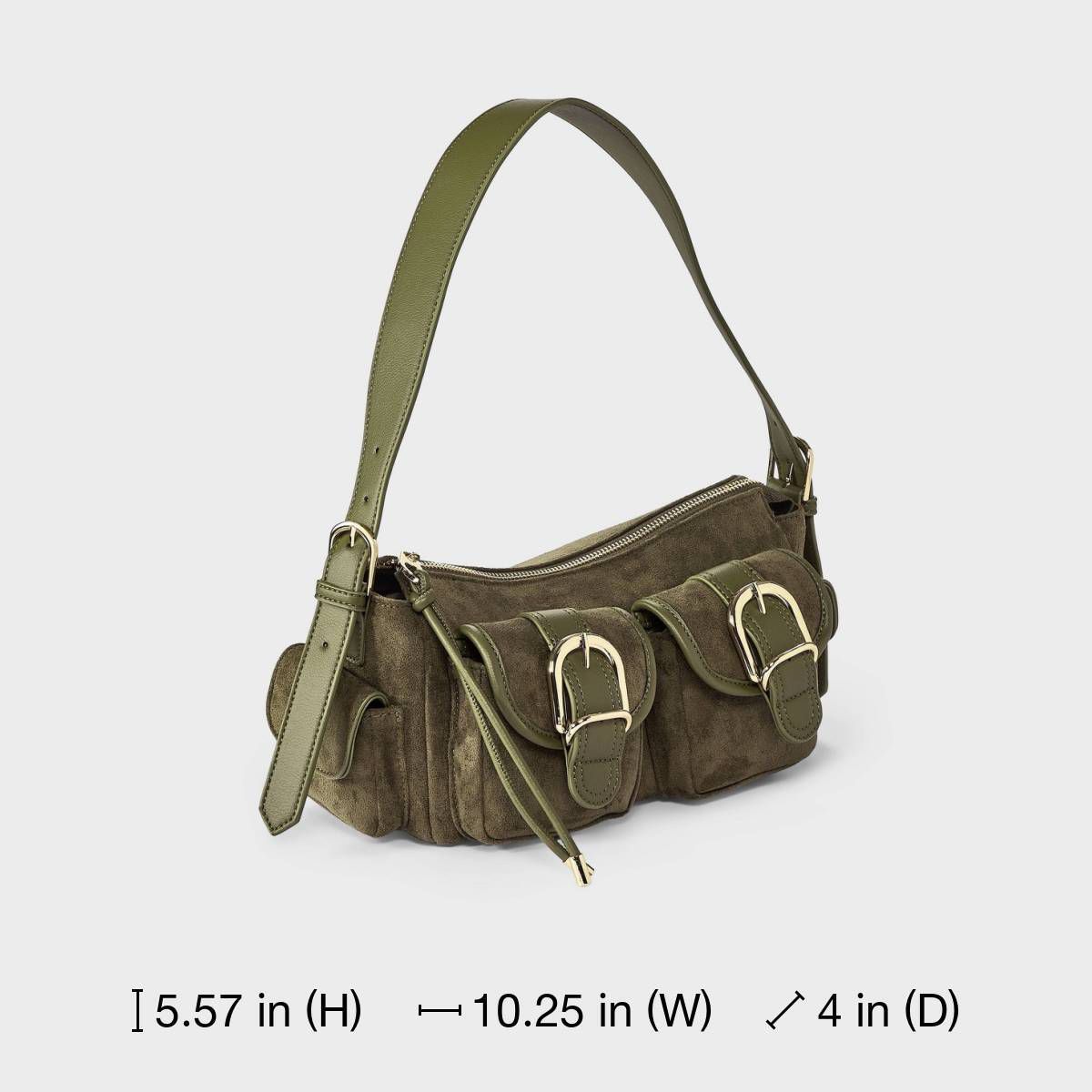Cargo Buckle Pocket Shoulder Bag - Universal Thread™ - thumbnail 6