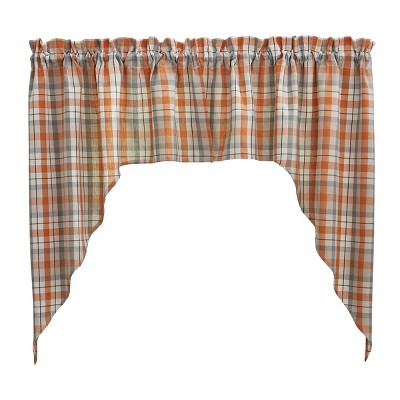 Park Designs Apricot & Stone Swags 72” x 36”