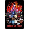 Trends International AC/DC - In Rock We Trust Collage Unframed Wall Poster Prints - 4 of 4