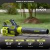 Sun Joe Cordless Brushless Turbine Jet Blower Kit with 2 Batteries and Charger for No-Fade Power and 50 Minutes of Rechargeable Runtime, 24V-X2-JB500 - 3 of 4