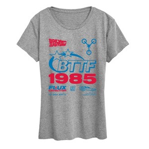 Women's - Back to the Future - Jersey Americana Short Sleeve Graphic T-Shirt - 1 of 4