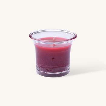 Hyoola Scented Candles In Plastic Cups - Berries - 12Hr - 4Pk