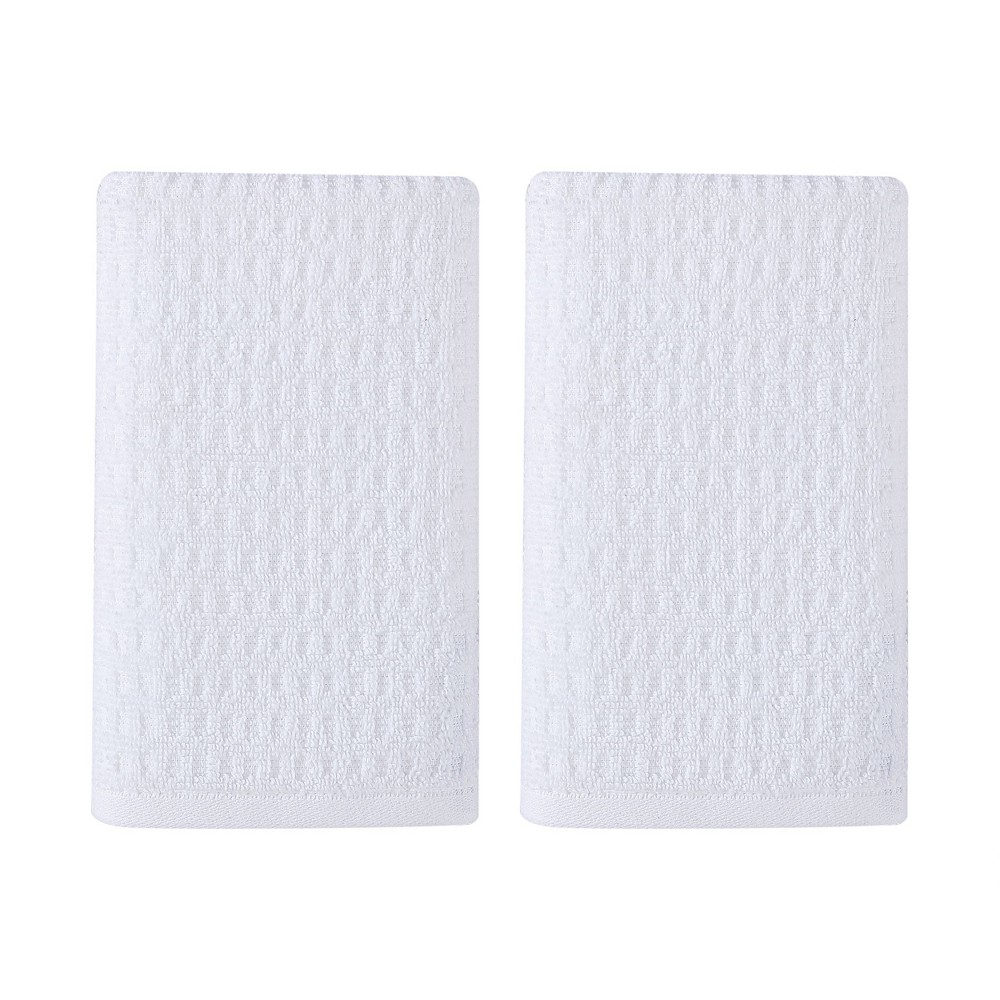 Tommy Bahama 2pc 16"x28" Northern Pacific Hand Towel Set White